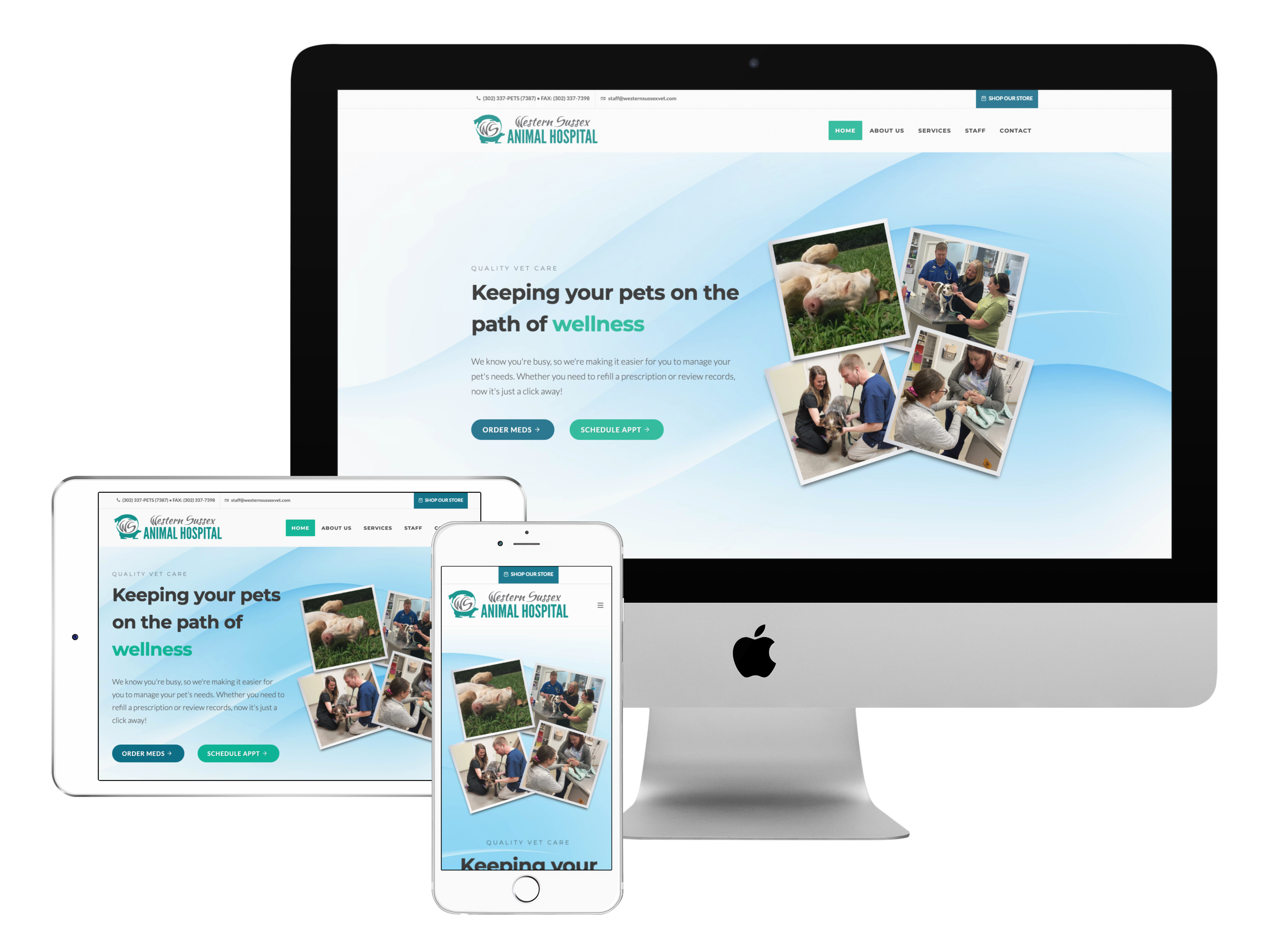 Western Sussex Animal Hospital home page